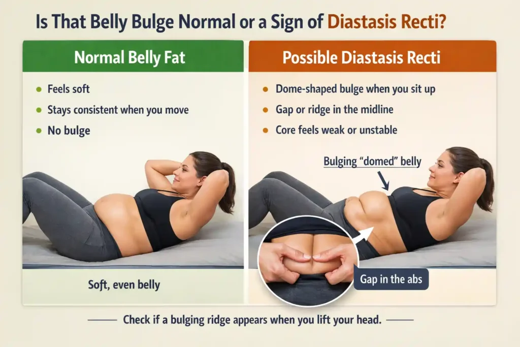 Is That Belly Bulge Normal or a Sign of Diastasis Recti Olney