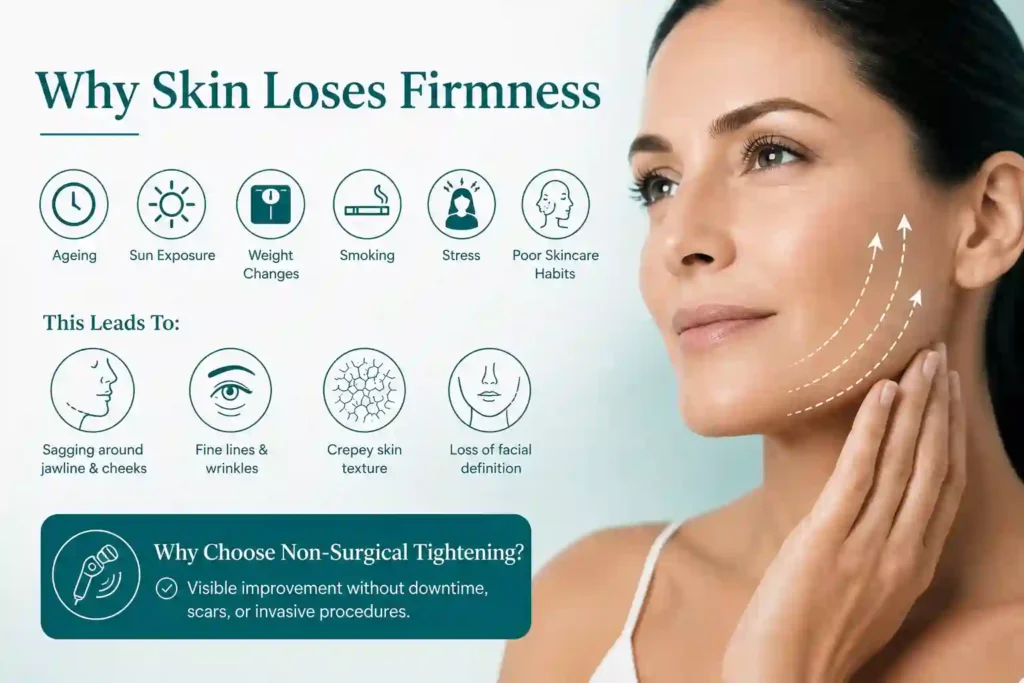 What Makes Skin Lose Firmness and Why Do People Seek Non-Surgical Tightening Olney?
