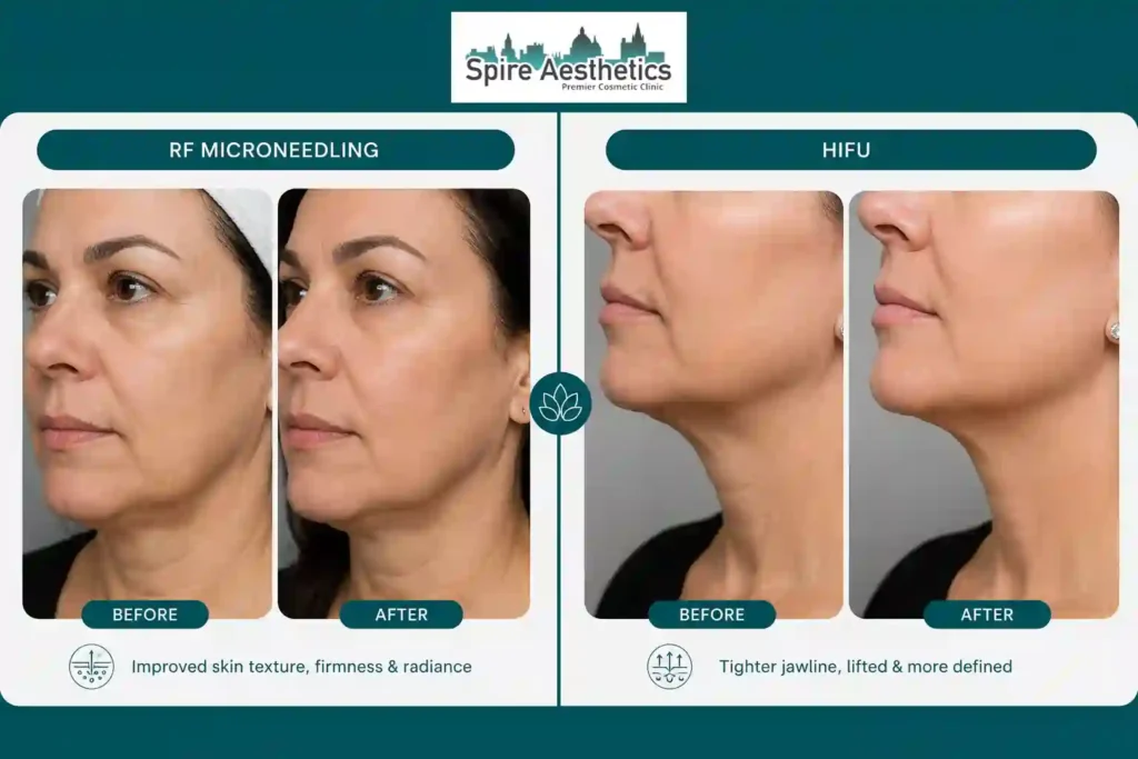 Can RF Microneedling and HIFU Be Combined Olney?
